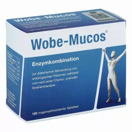 WOBE-MUCOS enterične obložene tablete, 120 kosov