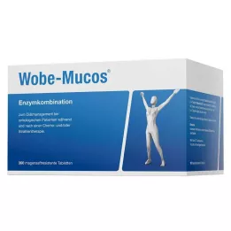 WOBE-MUCOS enterične obložene tablete, 360 kosov