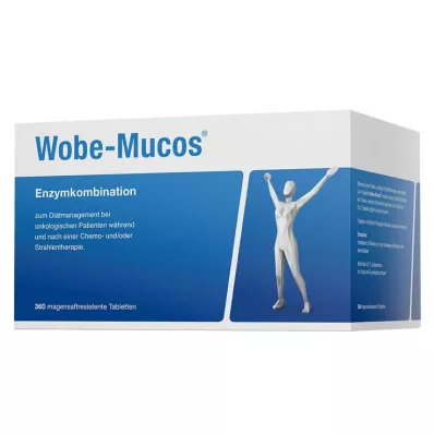 WOBE-MUCOS enterične obložene tablete, 360 kosov