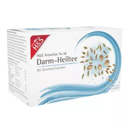H&amp;S Filtrirna vrečka za čaj za zdravljenje črevesja, 20X2,0 g