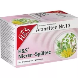 H&amp;S Filter vrečke za čaj za namakanje ledvic, 20X2,0 g