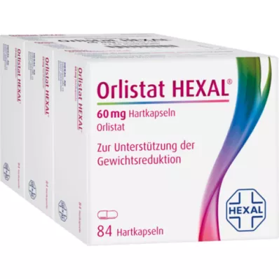 ORLISTAT HEXAL 60 mg trde kapsule, 3X84 kosov