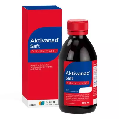 Aktivanad sok proti izčrpanosti zaradi pomanjkanja vitamina B (200 ml)