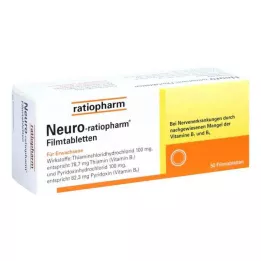 NEURO-RATIOPHARM Filmsko obložene tablete, 50 kosov