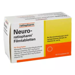 NEURO-RATIOPHARM Filmsko obložene tablete, 100 kosov