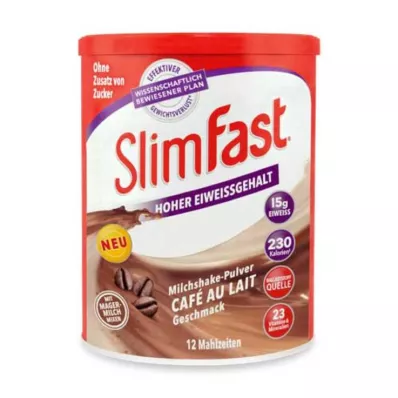 SLIM FAST Cafe au Lait v prahu, 438 g