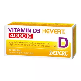 VITAMIN D3 HEVERT 4.000 I.U. tablet, 60 kosov