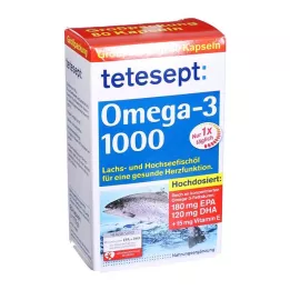 TETESEPT Omega-3 1000 kapsul, 80 kapsul