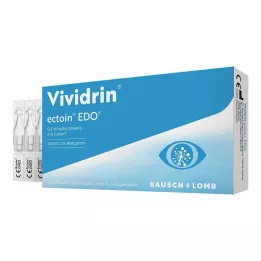 VIVIDRIN ektoin EDO kapljice za oči, 10X0,5 ml
