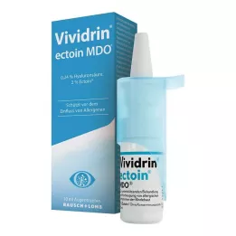 VIVIDRIN ektoin MDO kapljice za oči, 1X10 ml