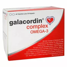 GALACORDIN kompleks Omega-3 tablete, 60 kapsul