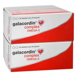 GALACORDIN kompleks Omega-3 tablete, 120 kapsul