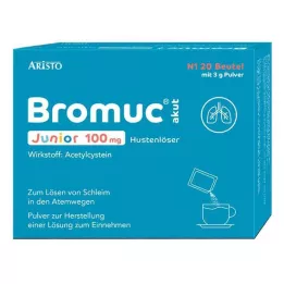 BROMUC akut Junior 100 mg proti kašlju P.H.e.L.z.E., 20 kosov