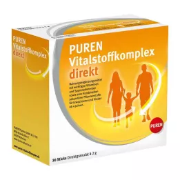 PUREN Kompleks vitalnih snovi direktna zrnca, 30 kosov