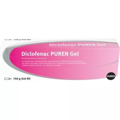 DICLOFENAC PUREN Gel, 150 g