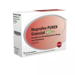 IBUPROFEN PUREN Granule 400 mg za peroralno uporabo, 20 kosov