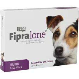 FIPRALONE 67 mg raztopina za male pse, 4 kosi