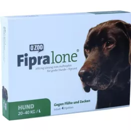 FIPRALONE 268 mg raztopina za velike pse, 4 kosi