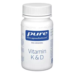 PURE ENCAPSULATIONS Vitamin K &amp; D kapsule, 60 kapsul