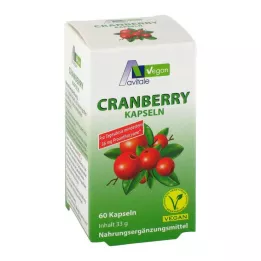 CRANBERRY VEGAN Kapsule 400 mg, 60 kosov