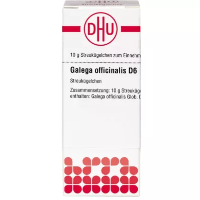 GALEGA officinalis D 6 kroglic, 10 g