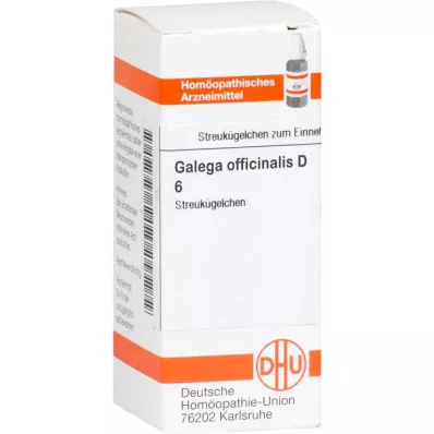 GALEGA officinalis D 6 kroglic, 10 g
