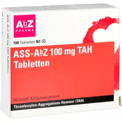 ASS AbZ 100 mg TAH Tablete, 100 kosov
