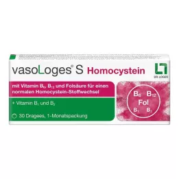 VASOLOGES S Homocistein obložene tablete, 30 kapsul