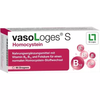 VASOLOGES S Homocistein obložene tablete, 90 kapsul
