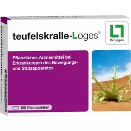 TEUFELSKRALLE-LOGES Filmsko obložene tablete, 100 kosov