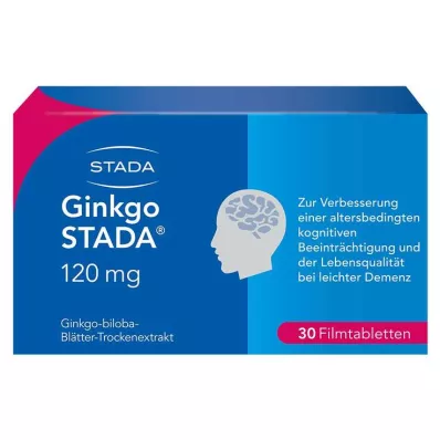 Ginkgo STADA® 120 mg filmsko obložene tablete, 30 kom Ginkgo STADA® 120 mg filmsko obložene tablete, 30 kom