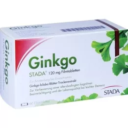GINKGO STADA 120 mg filmsko obložene tablete, 60 kosov