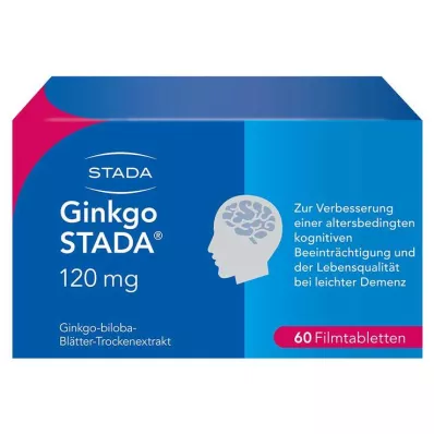 Ginkgo STADA® 120 mg filmsko obložene tablete, 60 kos Ginkgo STADA® 120 mg filmsko obložene tablete, 60 kos