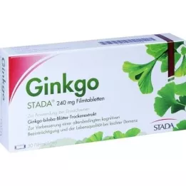 GINKGO STADA 240 mg filmsko obložene tablete, 30 kosov