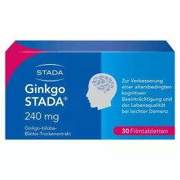 GINKGO STADA 240 mg filmsko obložene tablete, 30 kosov