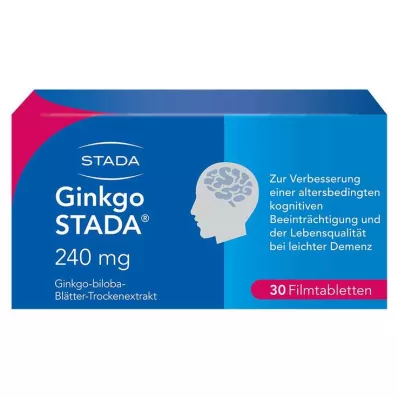 Ginkgo STADA® 240 mg filmsko obložene tablete, 30 kom Ginkgo STADA® 240 mg filmsko obložene tablete, 30 kom