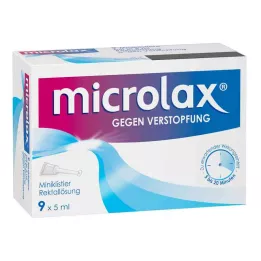 MICROLAX Rektalne klistirne raztopine, 9X5 ml