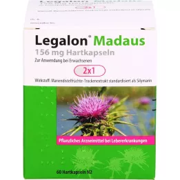 LEGALON Madaus 156 mg trde kapsule, 60 kosov