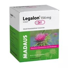 LEGALON Madaus 156 mg trde kapsule, 60 kosov