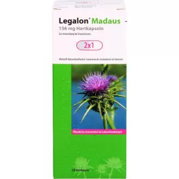 LEGALON Madaus 156 mg trde kapsule, 120 kosov