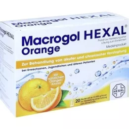 MACROGOL HEXAL Orange Plv.z.Her.e.Lsg.z.Einn.Btl., 20 kosov