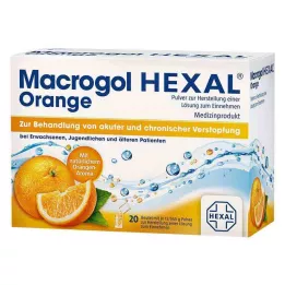 MACROGOL HEXAL Orange Plv.z.Her.e.Lsg.z.Einn.Btl., 20 kosov