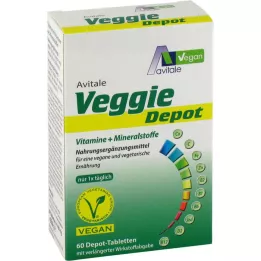 VEGGIE Tablete Depot Vitamins+Minerals, 60 kapsul