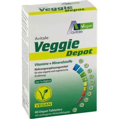 VEGGIE Tablete Depot Vitamins+Minerals, 60 kapsul