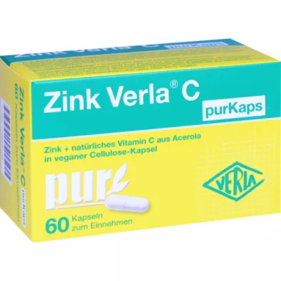 ZINK VERLA C purKaps, 60 kapsul