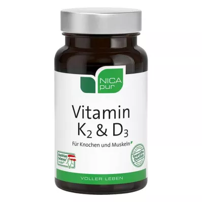 NICAPUR Vitamin K2 & D3 kapsule, 60 kapsul NICAPUR Vitamin K2 & D3 kapsule, 60 kapsul
