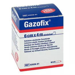 GAZOFIX Kohezivni fiksacijski povoj 6 cmx4 m, 1 kos