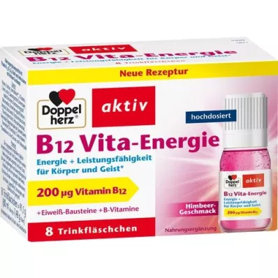 DOPPELHERZ B12 Vita-Energie ampule za pitje, 8 kosov