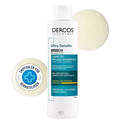 Vichy Dercos Ultra-Sensitive šampon za suho kožo, 200 ml
