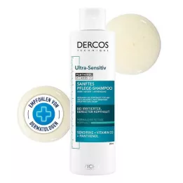VICHY DERCOS Zelo občutljiv šampon za mastno lasišče, 200 ml